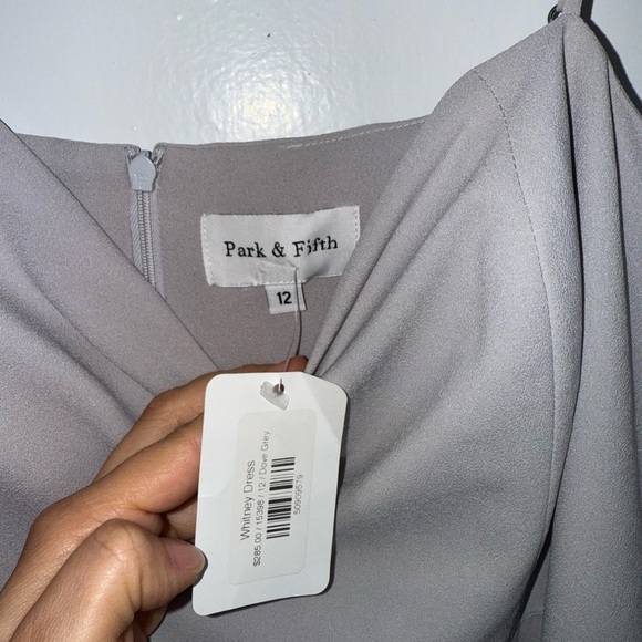 Park & Fifth Whitney Drees in Dove Gray size 12 NWT - Picture 5 of 7